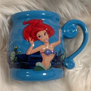 Disney's Little Mermaid 3D Ariel Under The Sea Coffee Mug